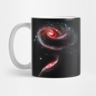 Galaxy Rose Red Mug